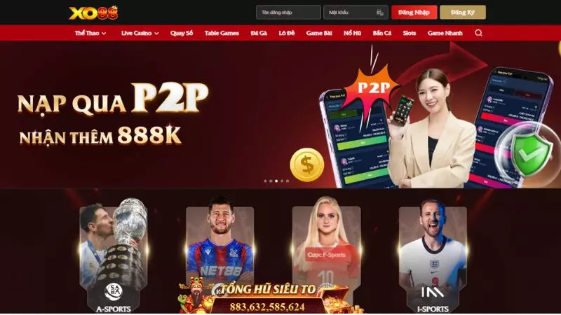 Review nhà cái XO88 với kho game vô cùng chất lượng