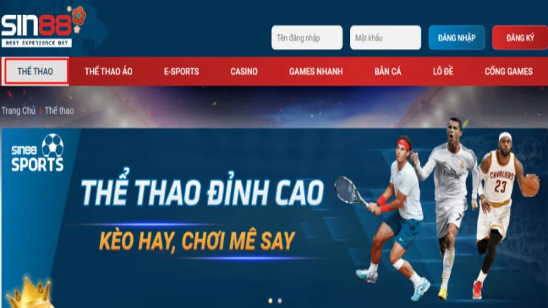 Review nhà cái Sin88: Nhà cái cá cược uy tín hàng đầu tại Việt Nam