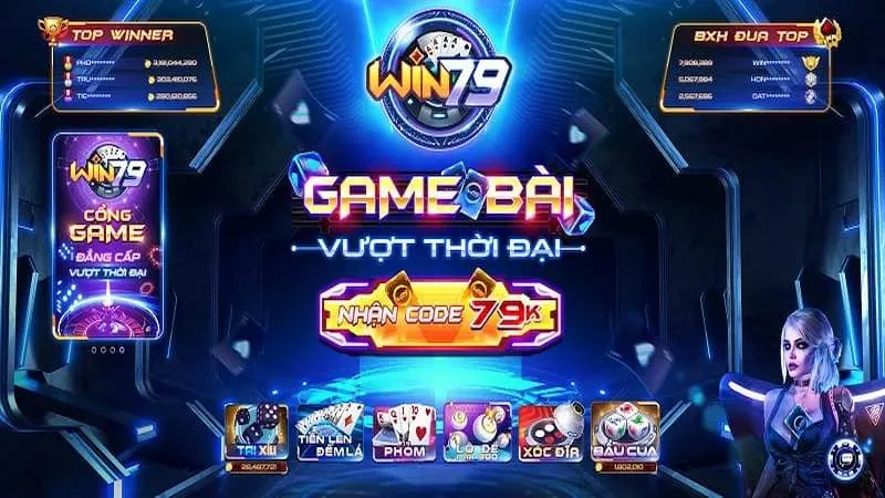 Nhà cái Win79 lựa chọn hàng đầu cho game thủ