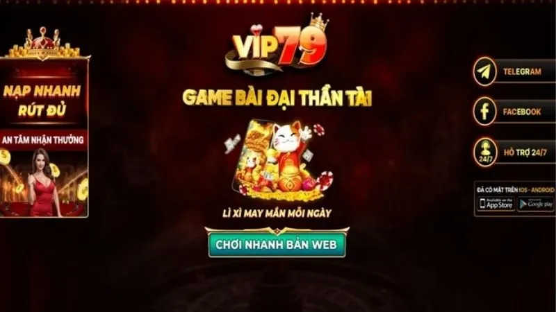 Review nhà cái Vip79 với tốc độ nạp rút tiền nhanh chóng