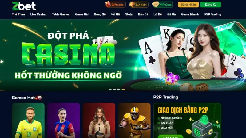 Zbet là một trong những nhà cái uy tín, chất lượng hàng đầu đến từ châu Mỹ